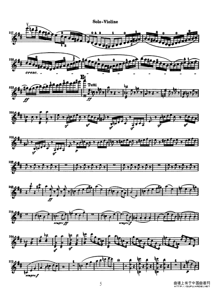 钟小提琴曲谱_小提琴曲谱(3)