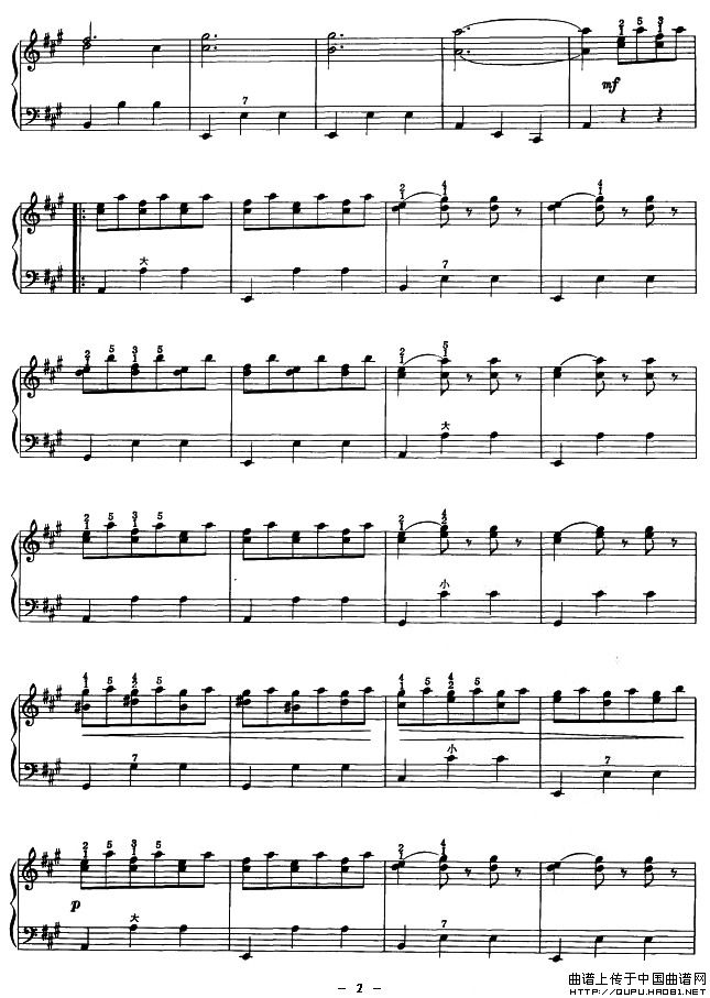 溜冰圆舞曲谱_溜冰圆舞曲小提琴谱(2)