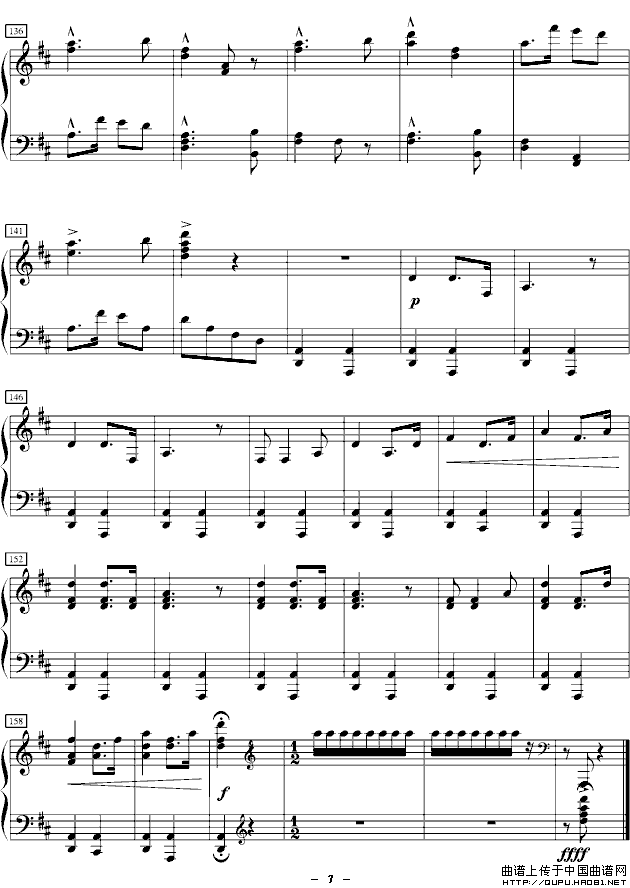 曲谱简化_钢琴简单曲谱(2)