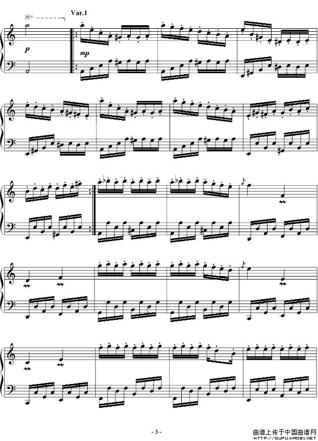 飞的钢琴曲谱_钢琴简单曲谱(3)