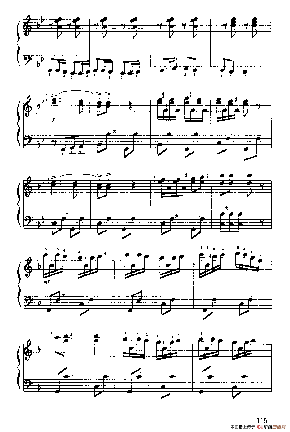波尔卡曲谱_单簧管波尔卡曲谱(3)