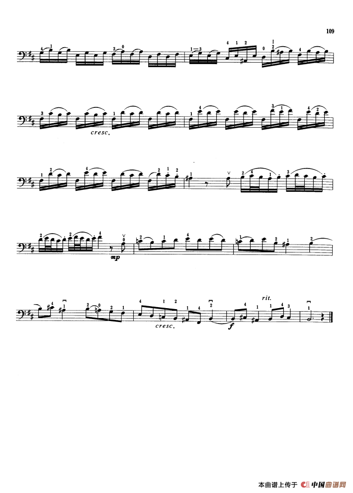 曲谱中的b是什么_陶笛曲谱12孔(2)