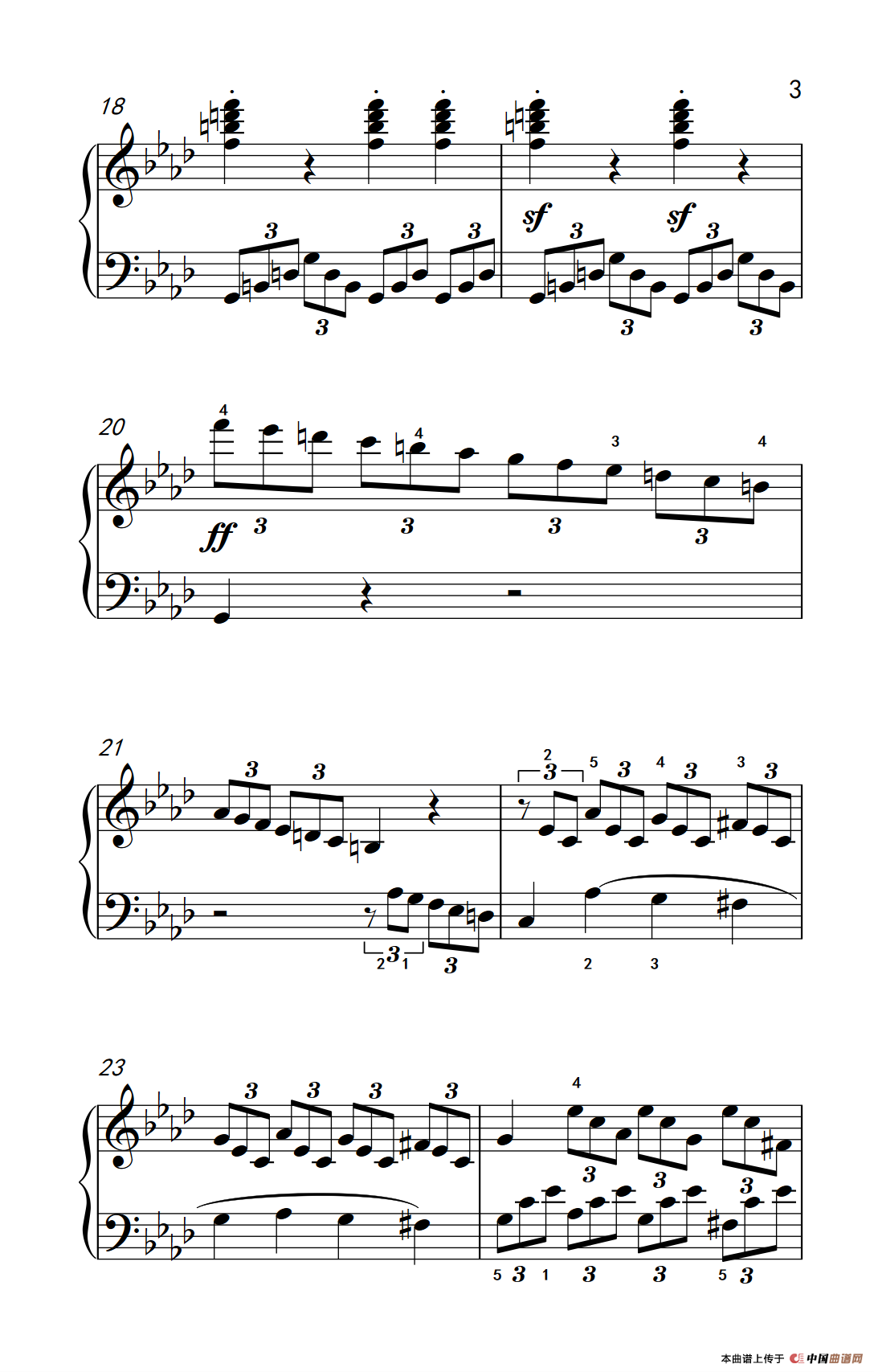 贝多芬钢琴曲谱全集简谱_贝多芬的悲伤钢琴曲谱