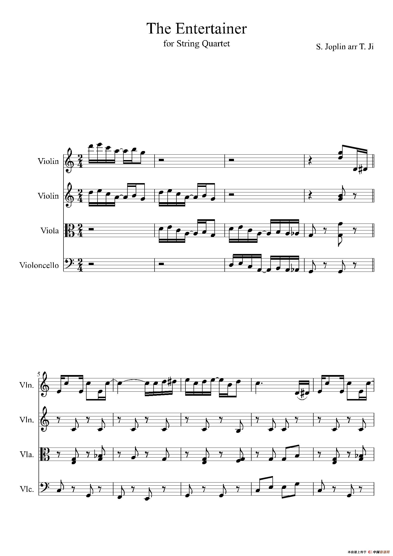 弦琴曲谱_21弦莱雅琴曲谱(2)