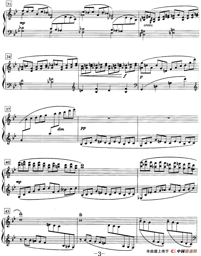 中外曲谱_钢琴简单曲谱(2)