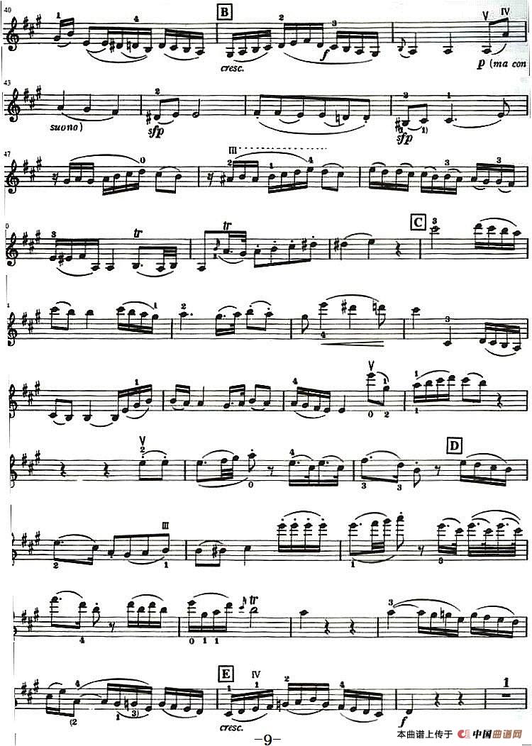 铃木小提琴曲谱_小提琴曲谱(3)