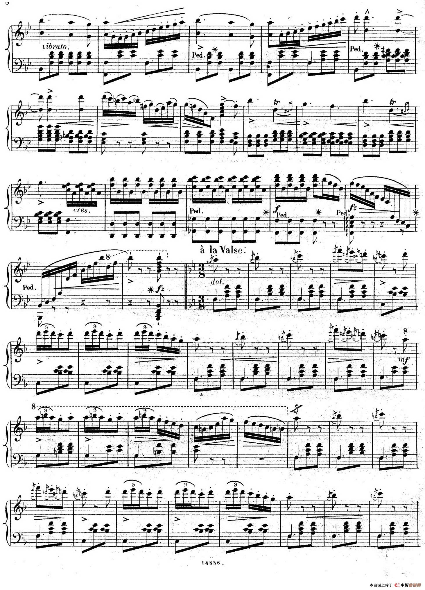 茶花女简谱_茶花女饮酒歌简谱