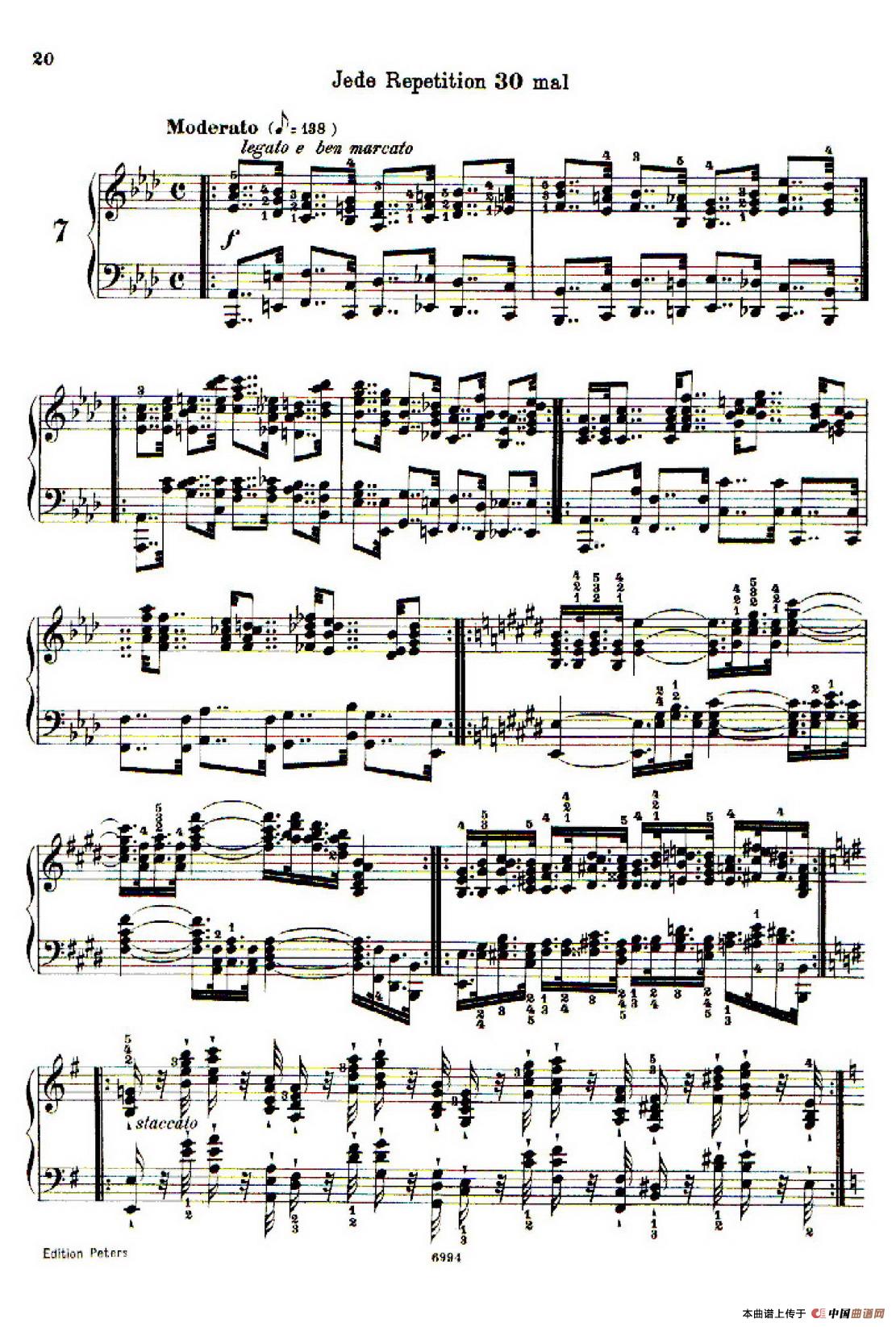 365曲谱网_钢琴简单曲谱(3)