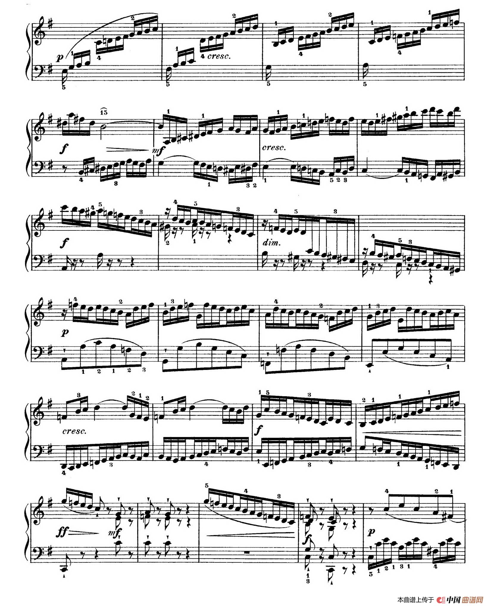 巴赫帕蒂塔1004曲谱_小步舞曲巴赫钢琴曲谱(2)