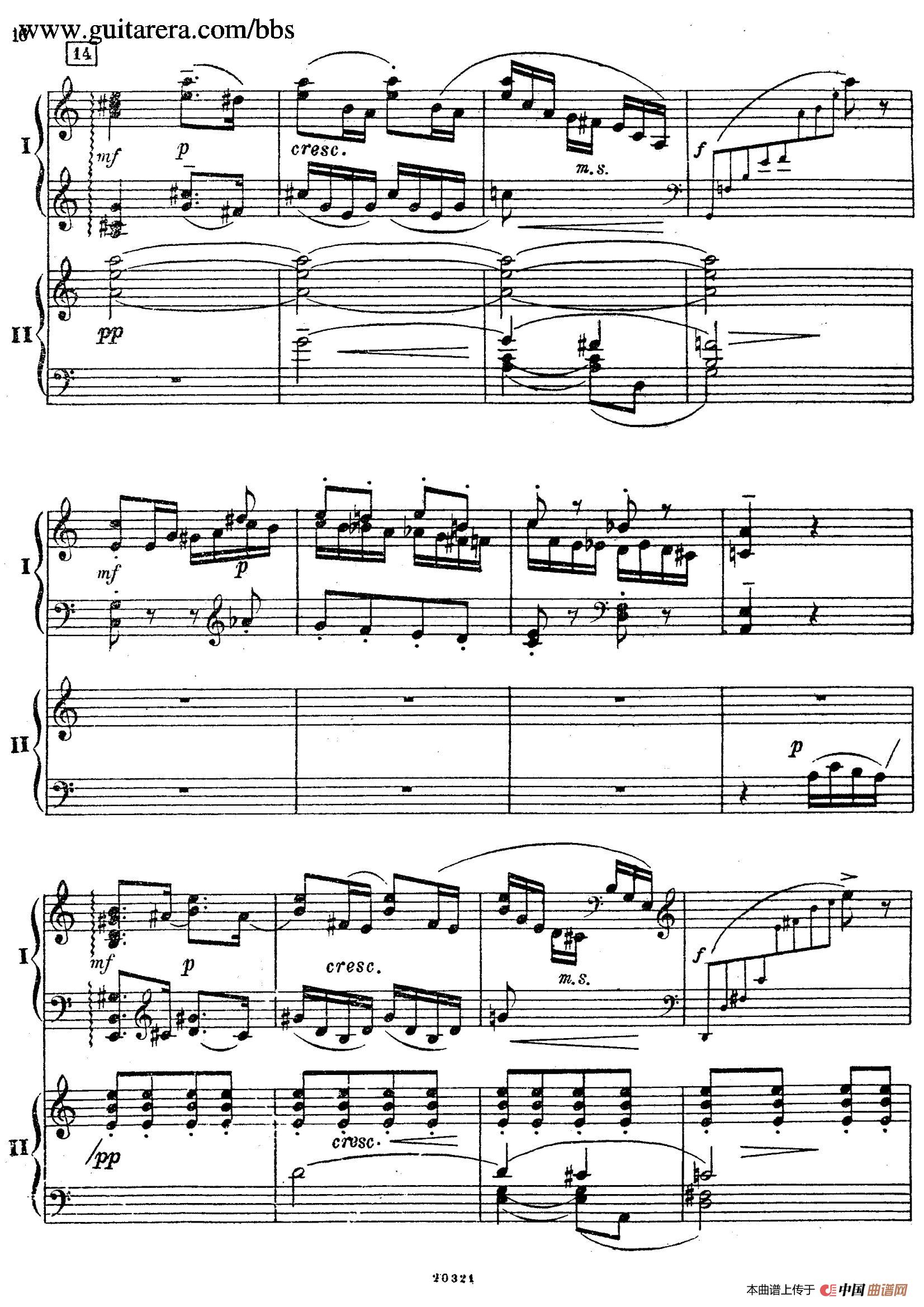 Rhapsody On A Theme Of Paganini Op.43（帕格尼尼主题狂想曲·双钢琴）（P1——20）(1)_原文件名：015.jpg