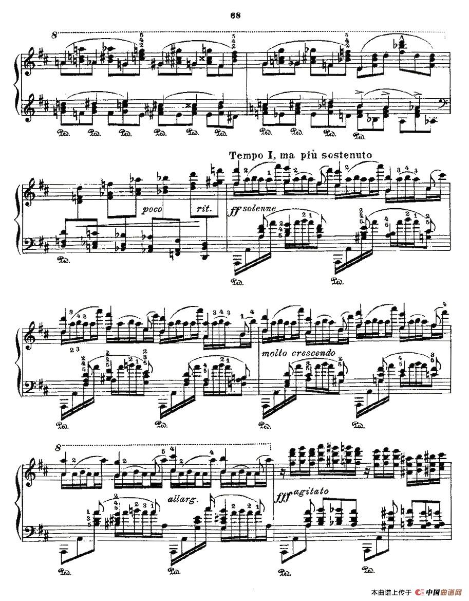 肖邦《练习曲》Fr.Chopin Op.10 No10-1(1)_原文件名:戈多夫斯基改编版肖邦《练习曲》-139.jpg