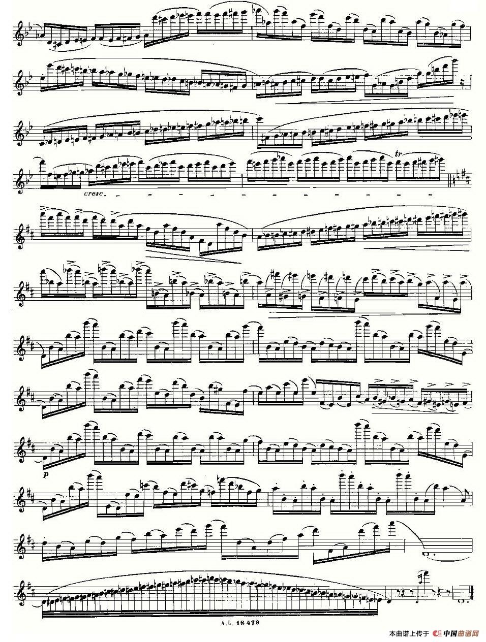 基于维尼亚夫斯基练习曲的10首长笛练习曲之6(Moyse - 10 Studies After Wieniawski)(1)_原文件名:Moyse - 10 Studies After Wieniawski-010.jpg