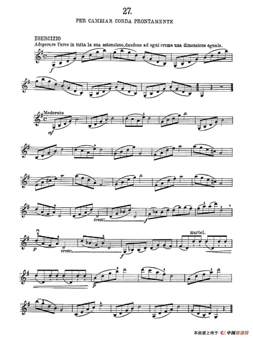 36 Studi Melodici E Facilissimi Op.48之21—30（36首容易旋律 作品.48）