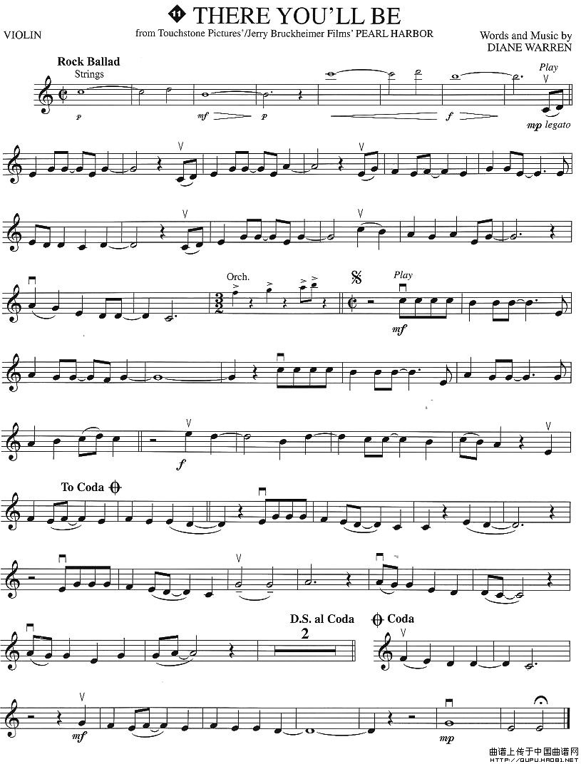 THERE YOU'LL BE(你会在那里)(1)_原文件名:THERE YOU'LL BE1.jpg