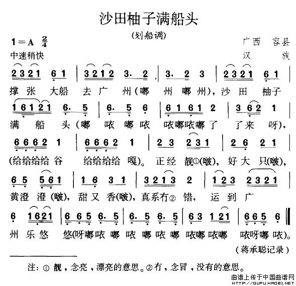 沙田柚子满船头