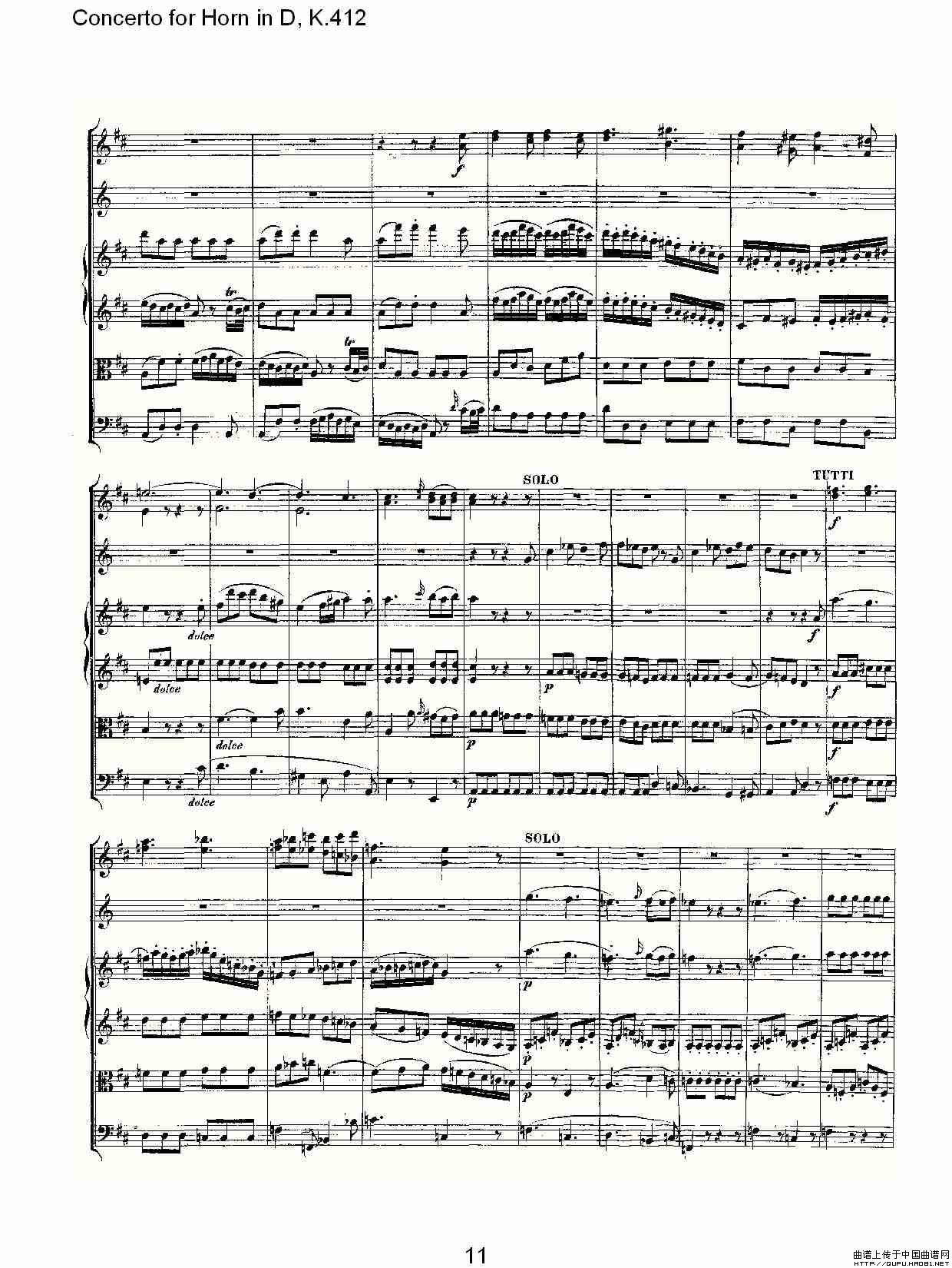 Concerto for Horn in D, K.412(D调法国号协奏曲, K.412)(1)_原文件名:Concerto for Horn in D, K.41211.jpg