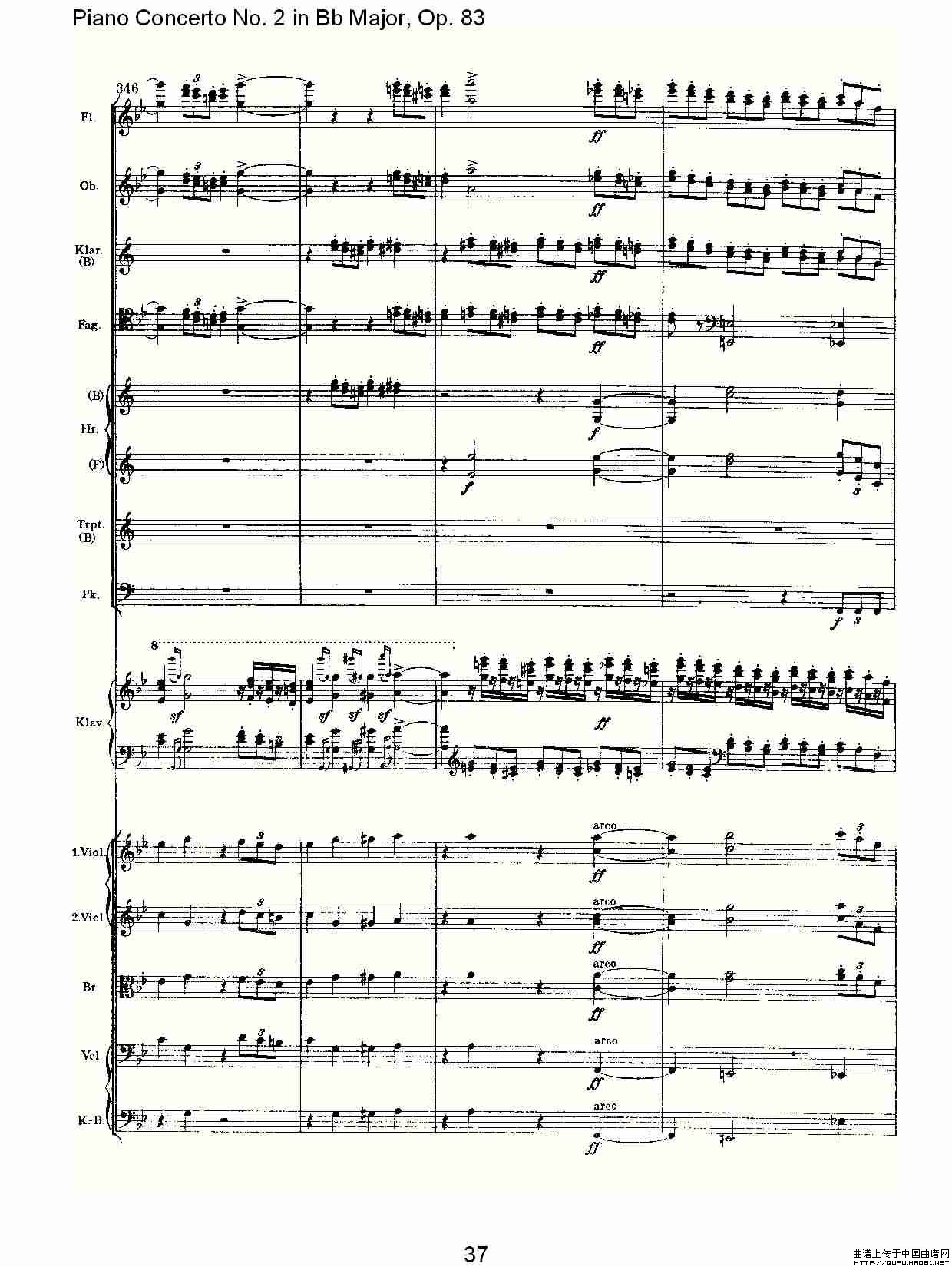 Bb大调钢琴第二协奏曲, Op.83第一乐章(二)(1)_原文件名: Bb大调钢琴第二协奏曲, Op.83第一乐章7.jpg