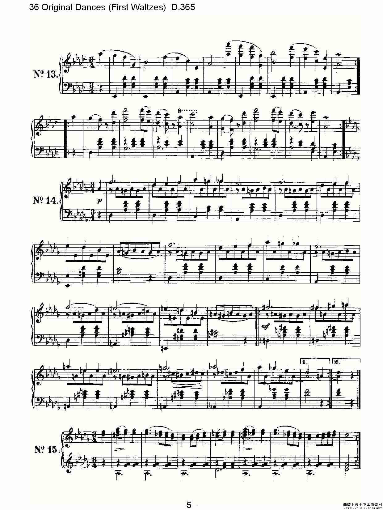 36 Original Dances(First Waltzes) D.36)(1)_原文件名:36 Original Dances 5.jpg