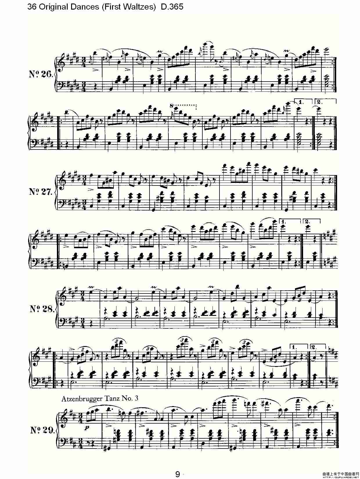 36 Original Dances(First Waltzes) D.36)(1)_原文件名:36 Original Dances 9.jpg