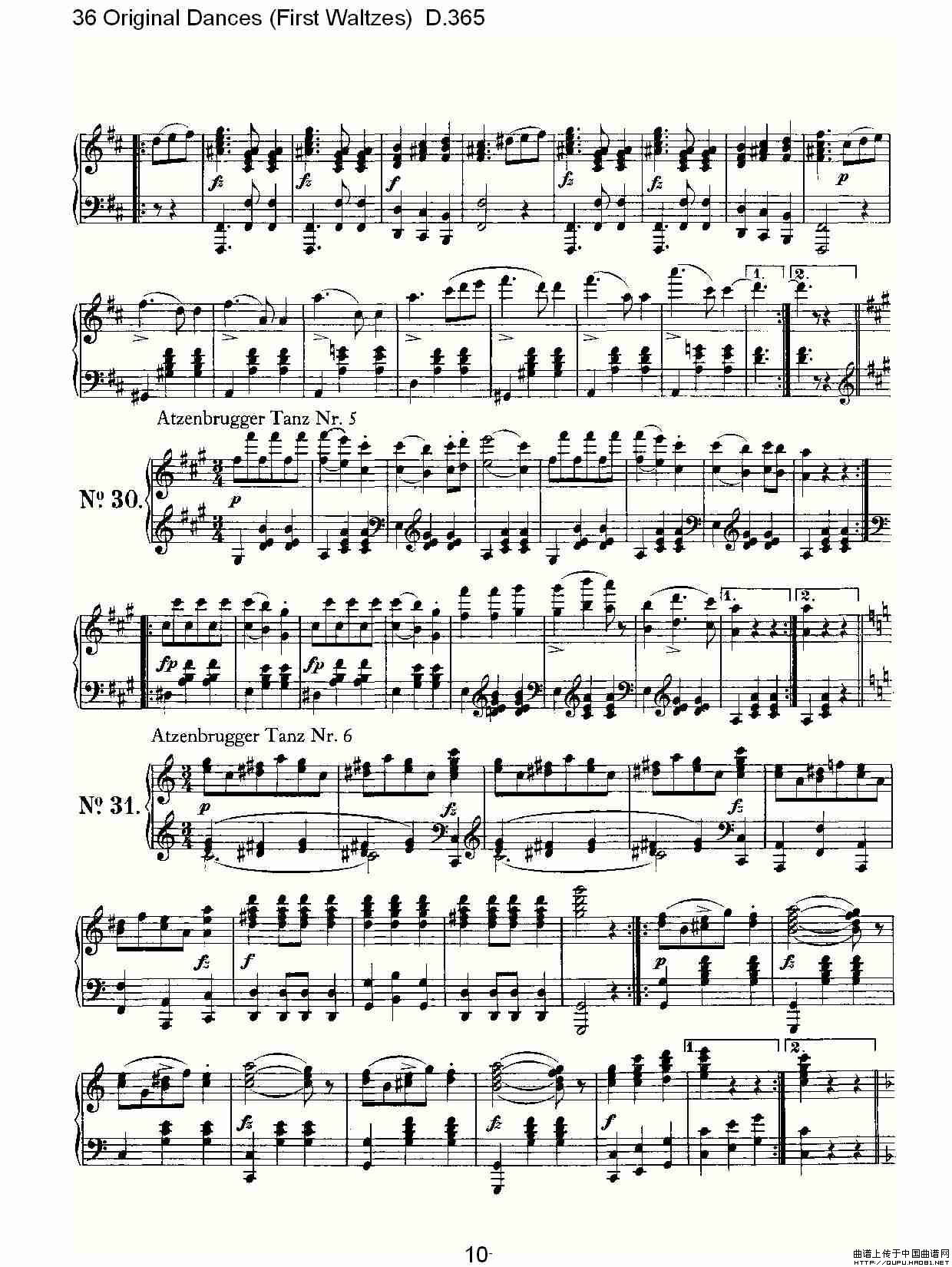 36 Original Dances(First Waltzes) D.36)(1)_原文件名:36 Original Dances 11.jpg