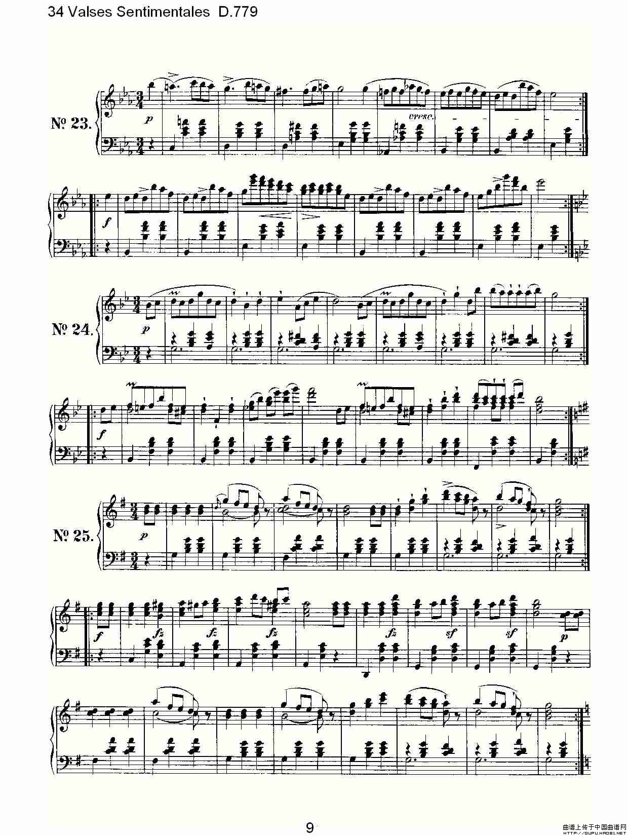 34 Valses Sentimentales D.779(34 伤感圆舞曲 D.779)(1)_原文件名:34 Valses Sentimentales D.7799.jpg