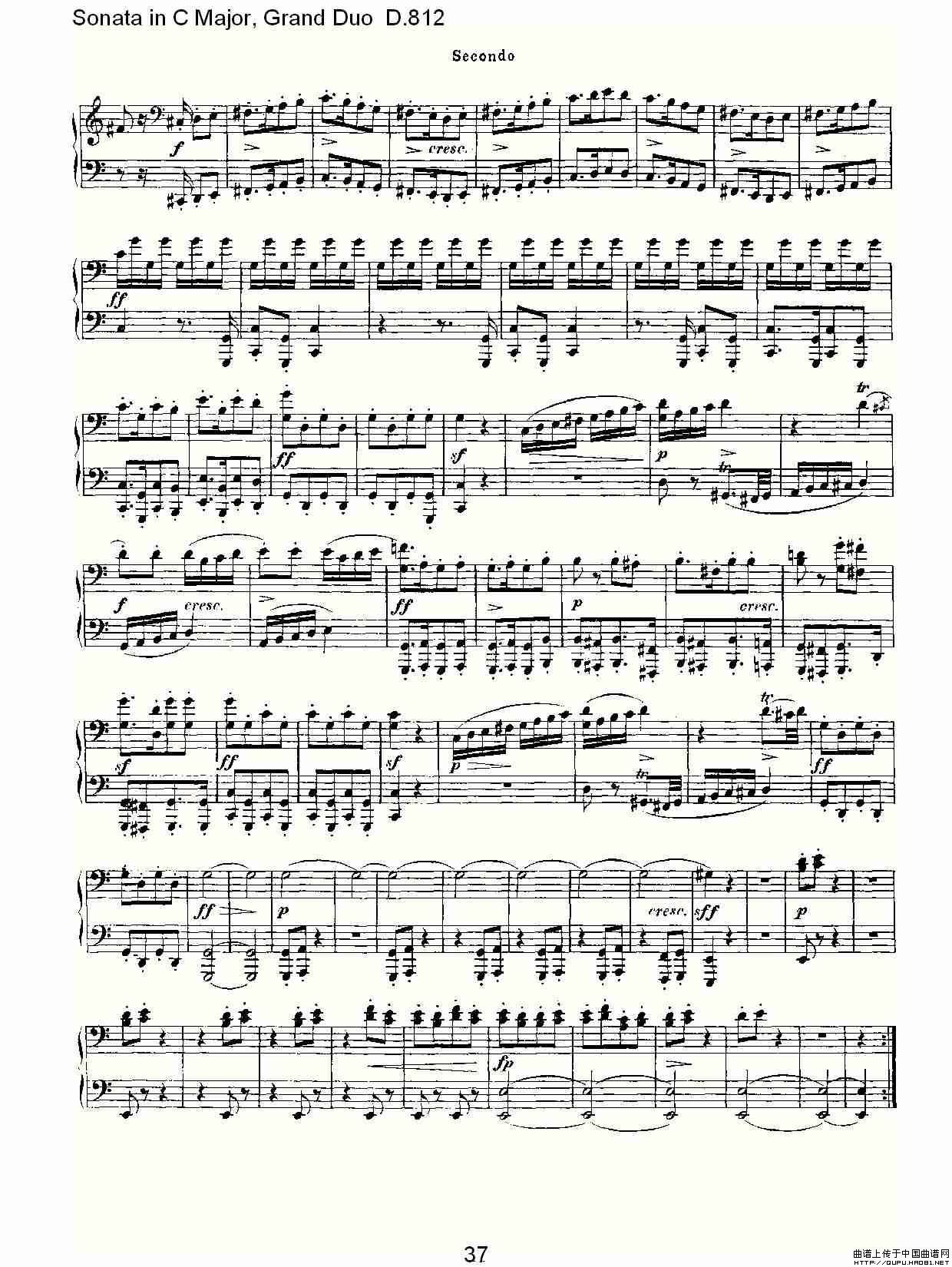 Sonata in C Major, Grand Duo D.812(C大调奏鸣曲,盛大的二重奏 )(1)_原文件名:Sonata in C Major, Grand Duo D.8127.jpg