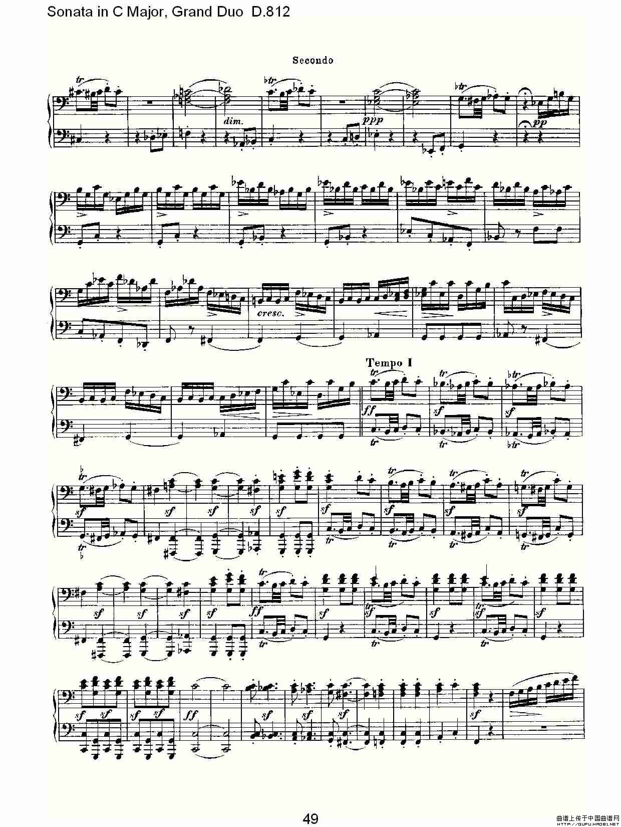 Sonata in C Major, Grand Duo D.812(C大调奏鸣曲,盛大的二重奏 )(1)_原文件名:Sonata in C Major, Grand Duo D.81219.jpg