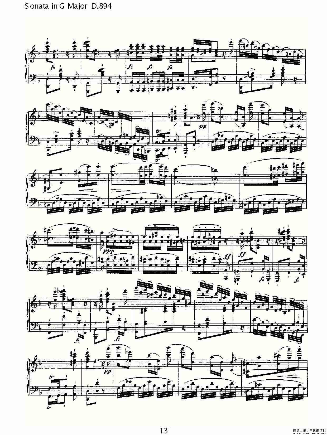 Sonata in G Major D.894(G大调奏鸣曲 D.894)(1)_原文件名:Sonata in G Major D.89413.jpg