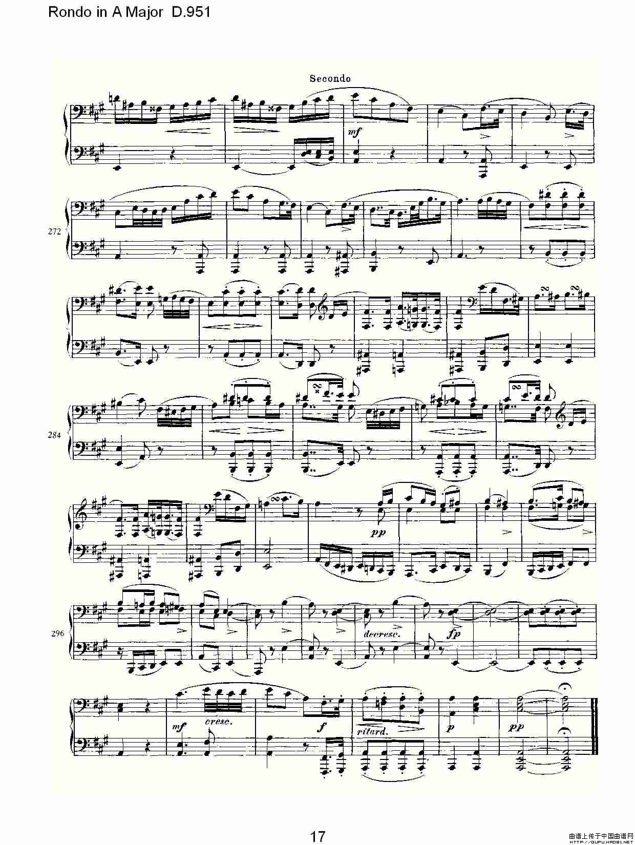 Rondo in A Major D.951(A大调回旋曲D.951)(1)_原文件名:Rondo in A Major D.95117.jpg