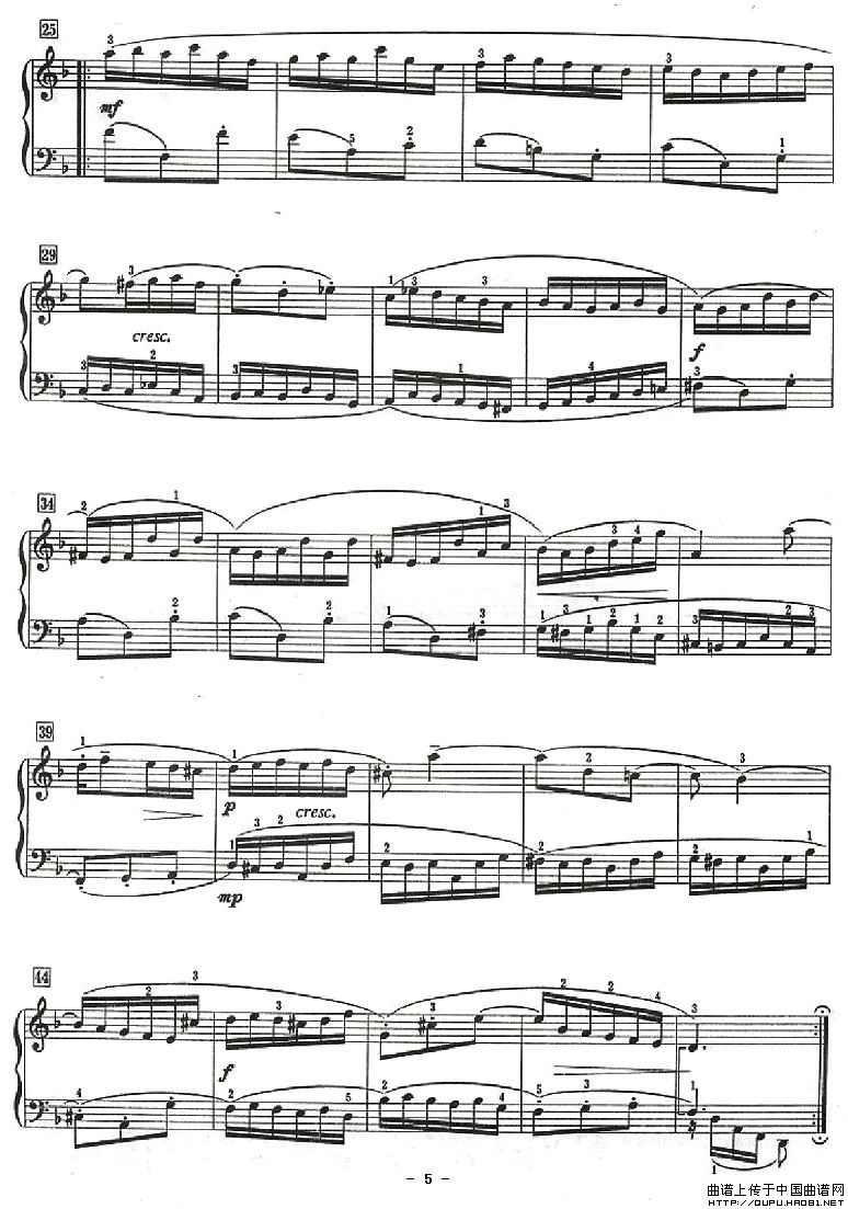 为初学者用的六首小前奏曲(1)_原文件名:为初学者用的六首小前奏曲5.jpg