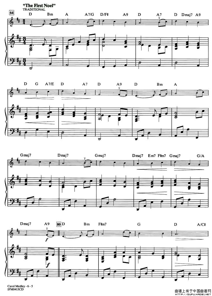CAROL MEDLEY(钢琴伴奏谱)(1)_原文件名:CAROL MEDLEY5.jpg