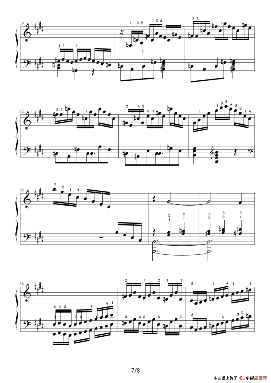 E大调练习曲(Op.72 No.1)(1)_原文件名:E大调练习曲7.png