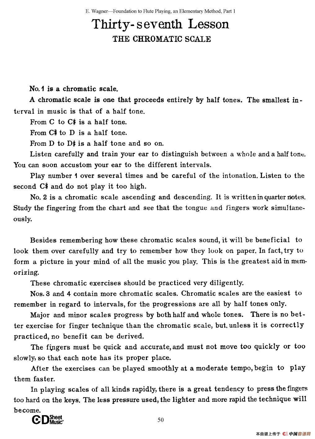 长笛演奏基础教程练习(31—40)(1)_原文件名:图片50.jpg