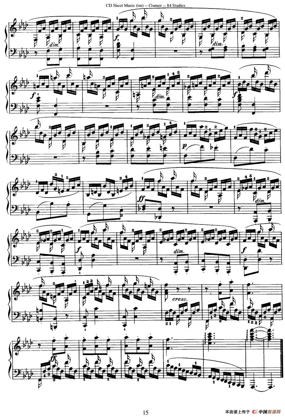 Cramer - 84 exercices(66—70)(克拉莫84首钢琴练习曲)(1)_原文件名:图片135.jpg