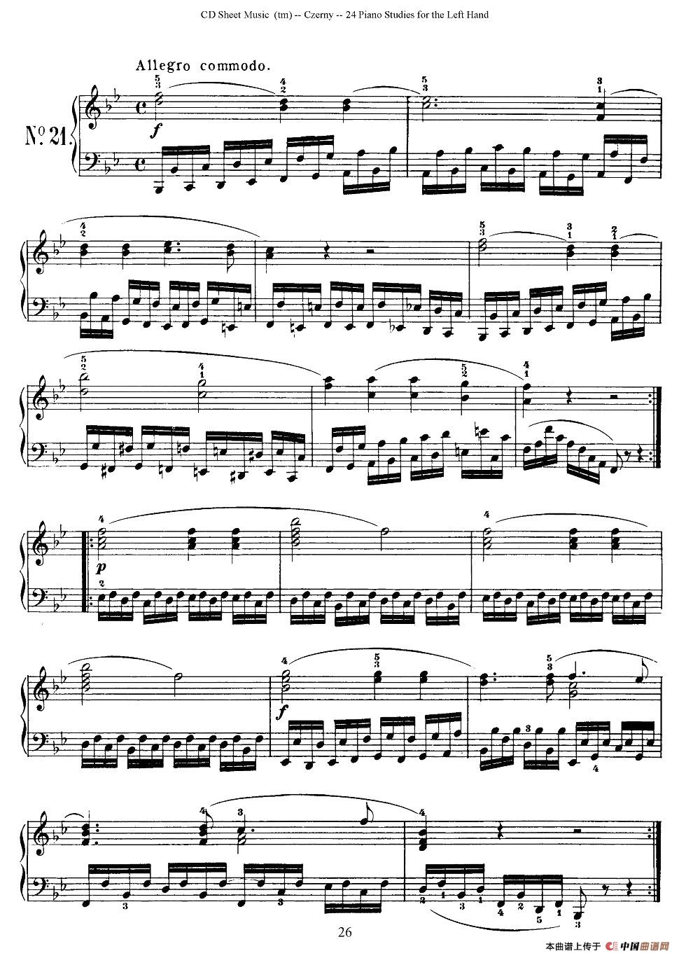 Czerny - 24 Piano Studie(17—24)(车尔尼 - 24首钢琴练习曲)(1)_原文件名:图片26.jpg