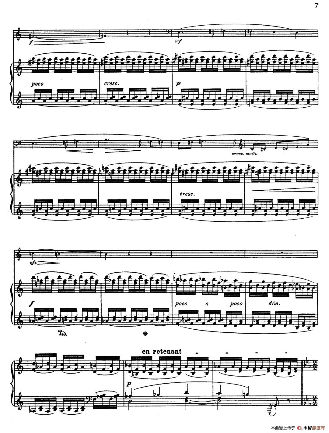 Choral vari Op.55（萨克斯+钢琴伴奏）