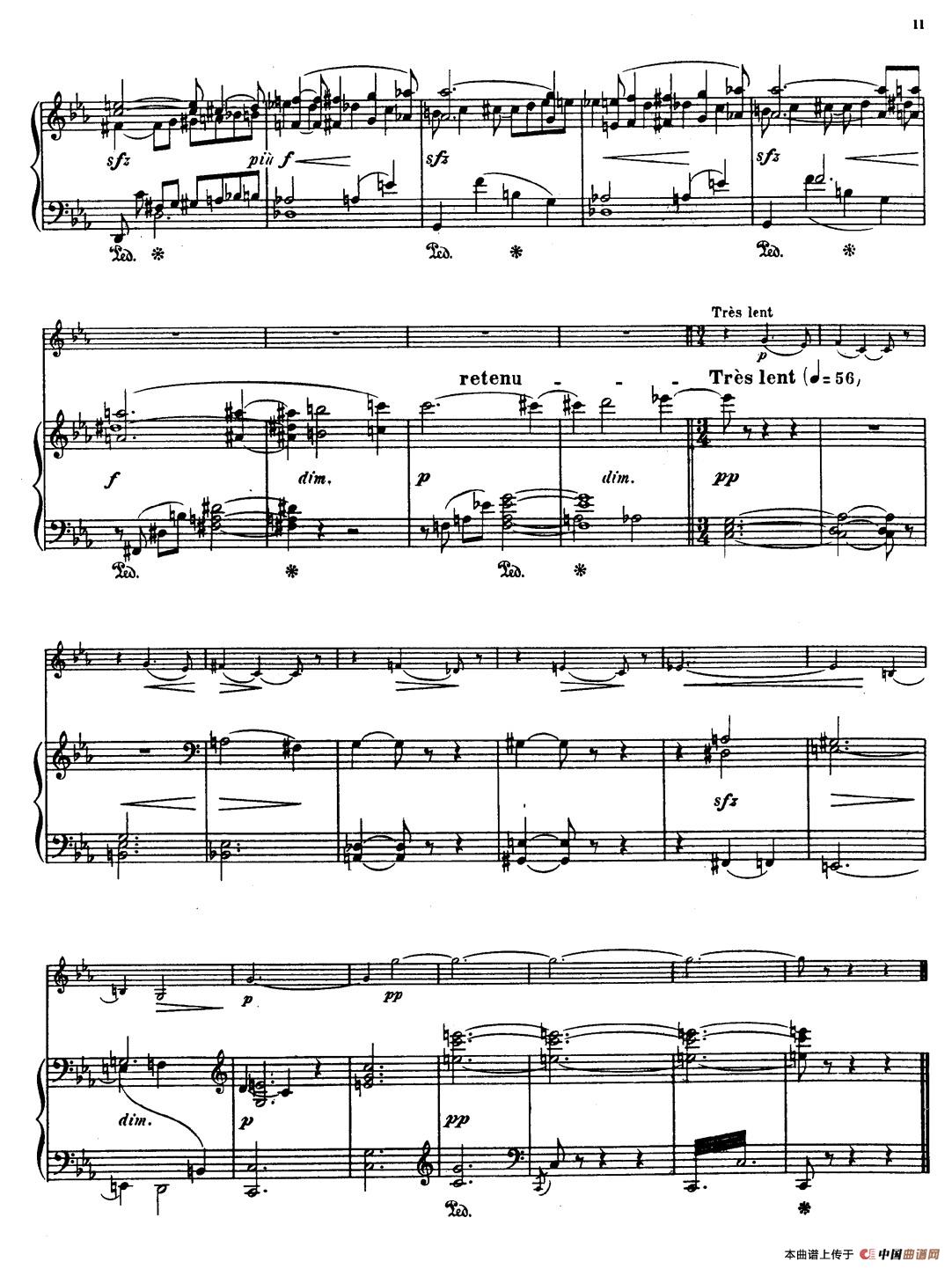 Choral vari Op.55（萨克斯+钢琴伴奏）