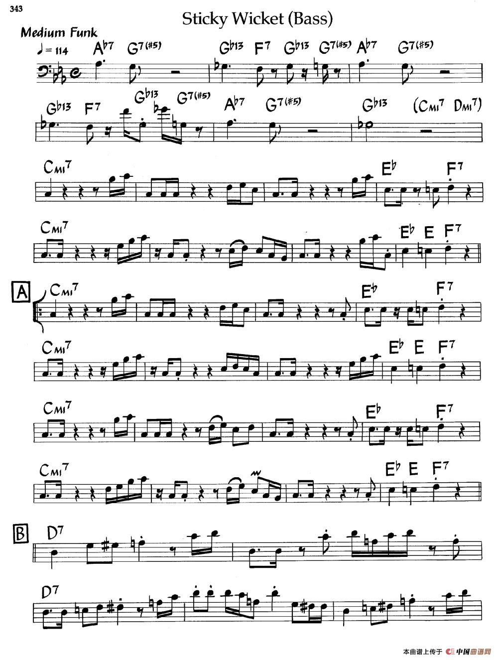 Sticky Wicket（爵士钢琴曲）