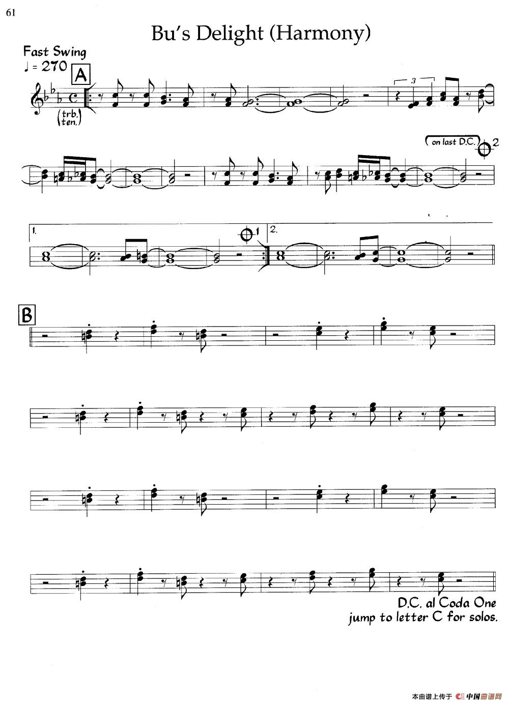 Bu's Delight(爵士钢琴曲)