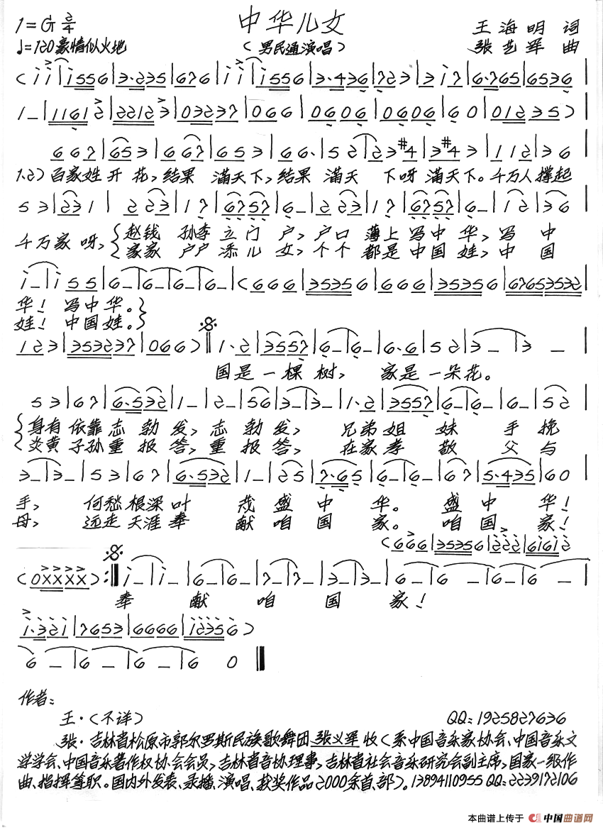 中华儿女(王海明词 张艺军曲)(1)_原文件名:11.png