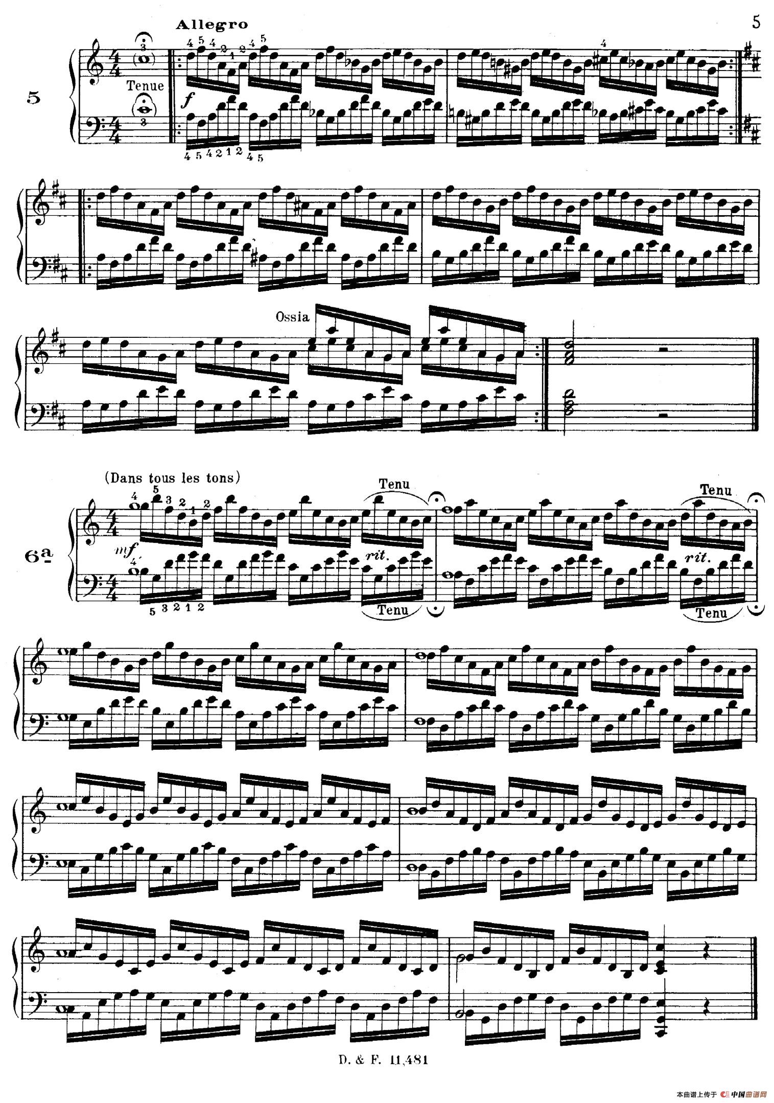 51 Exercises, WoO 6（51首钢琴练习 1—7）