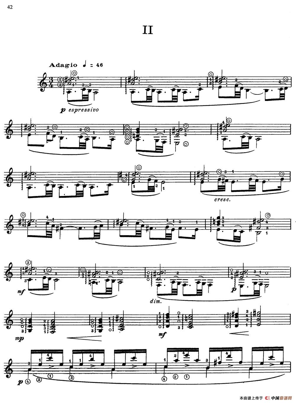 Joaquin Rodrigo Music for Guitar(罗德里戈吉他音乐P38-46)(古典吉他)(1)_原文件名:042.jpg