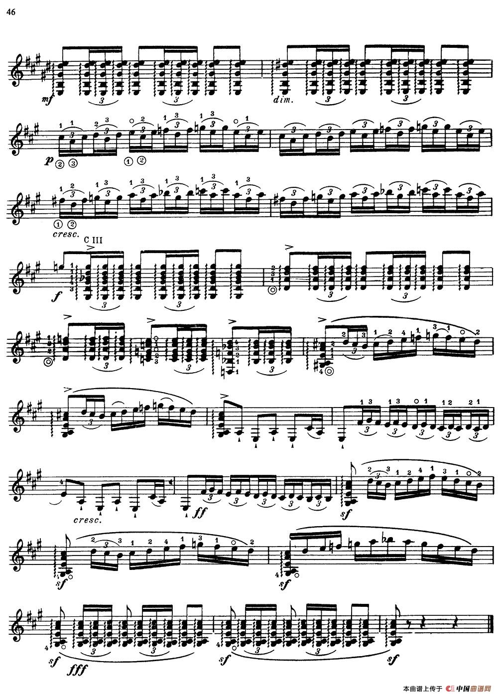 Joaquin Rodrigo Music for Guitar(罗德里戈吉他音乐P38-46)(古典吉他)(1)_原文件名:046.jpg