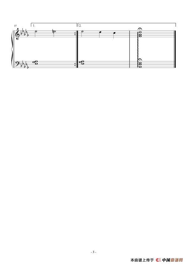Db大调作曲练习