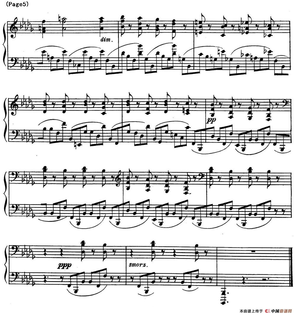斯克里亚宾12首钢琴练习曲 Op8(No.7 Alexander Scriabin Etudes)(1)_原文件名:Scriabin Etude Op.8 No.7_页面_5.jpg