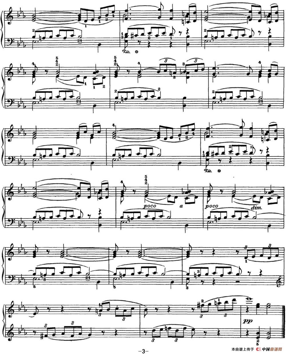 柴可夫斯基 四季 7月 割草人之歌 降E大调 Reapers Song E flat major(1)_原文件名:-The Seasons (Tchaikovsky)_页面_30.jpg