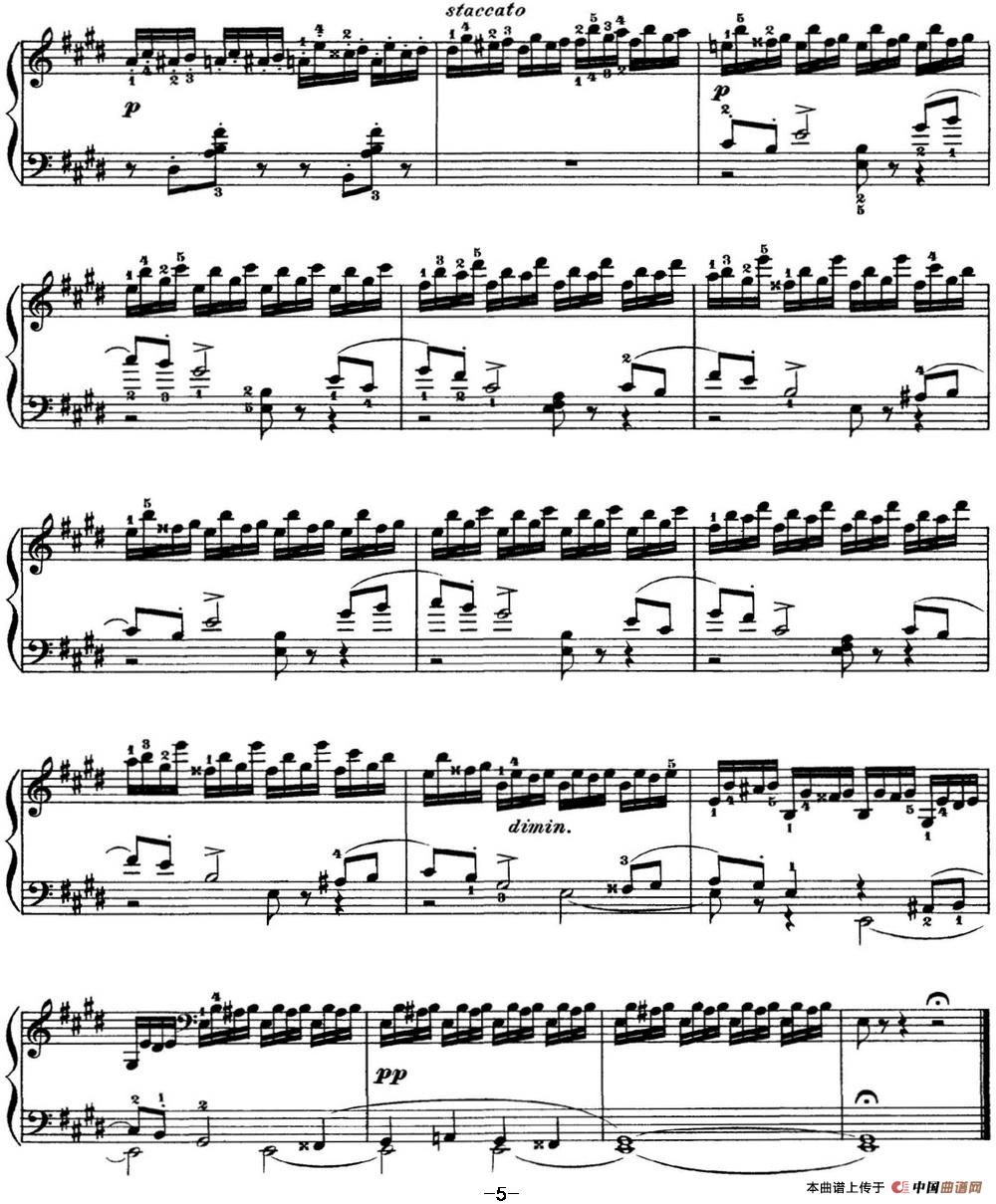 柴可夫斯基 四季 11月 在马车上 E大调 Troika E major(1)_原文件名:-The Seasons (Tchaikovsky)_页面_49.jpg