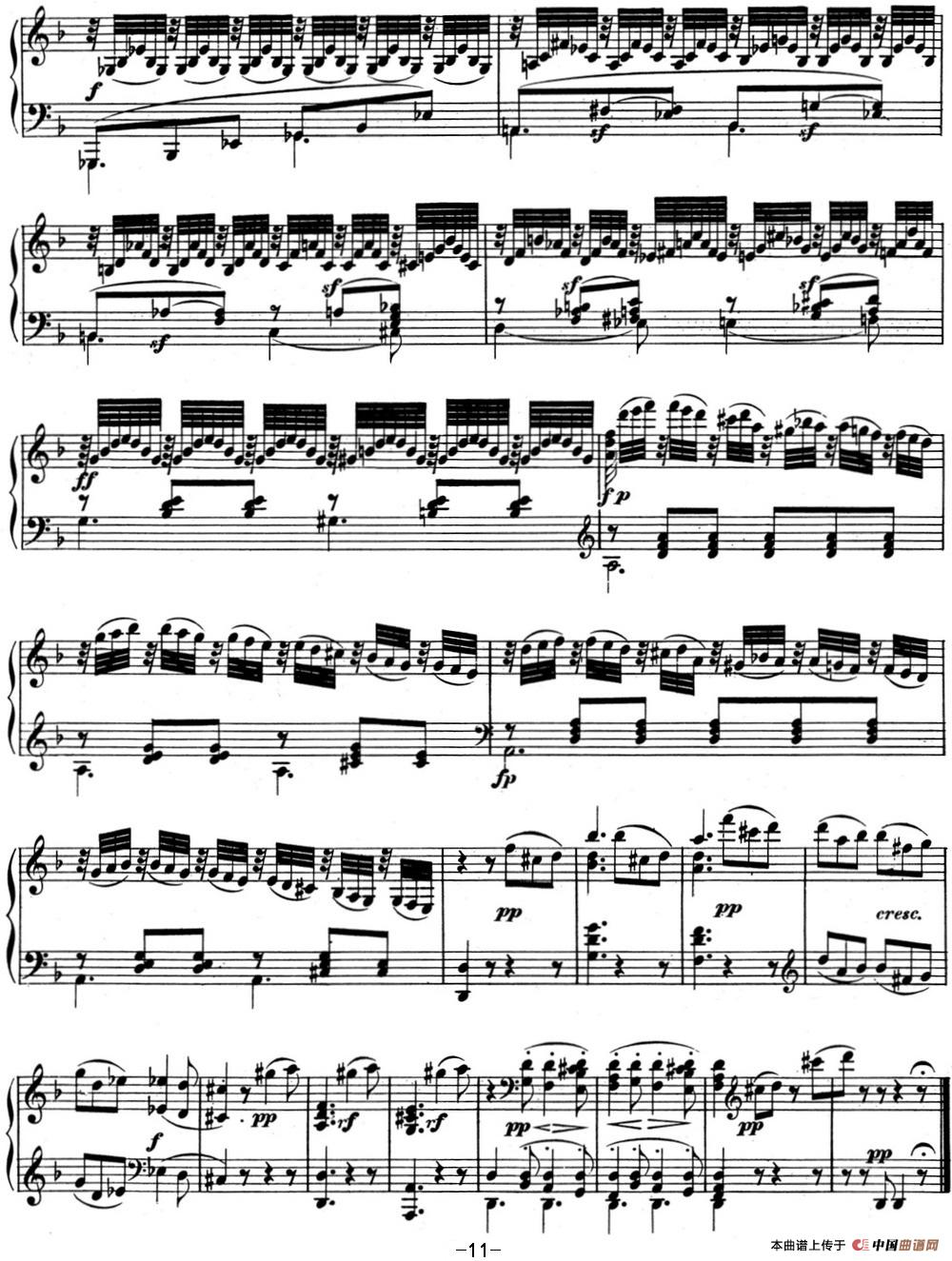 贝多芬钢琴奏鸣曲07 D大调 Op.10 No.3 D major(1)_原文件名:07 D大调 Op10 No3 D major_页面_11.jpg