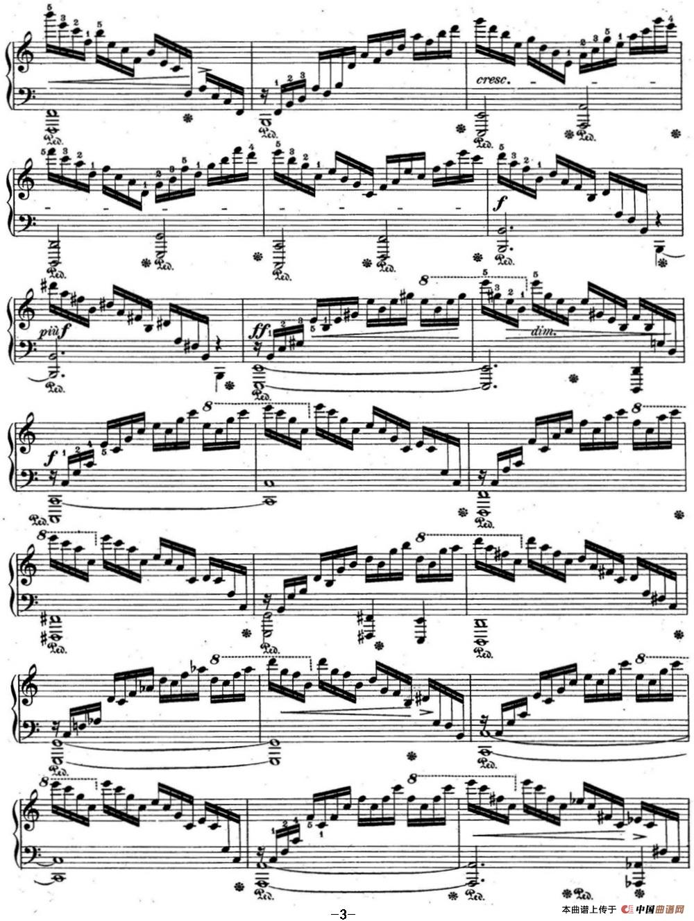 肖邦练习曲1 Op.10 No.1 C大调 C major(1)_原文件名:Op10 No1 C major_页面_3.jpg