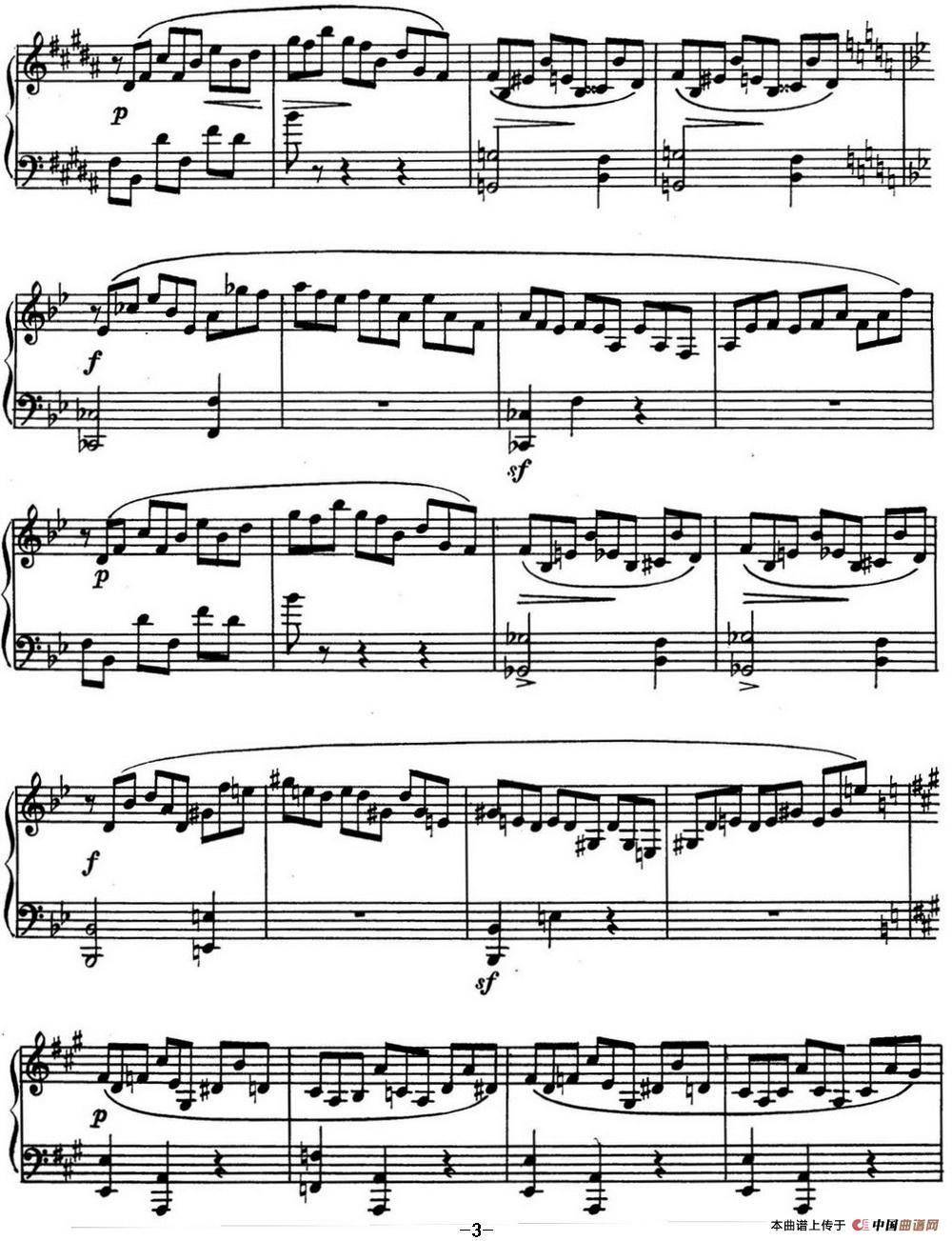 斯克里亚宾 钢琴练习曲 Op.42 No.1 Alexander Scriabin Etudes(1)_原文件名:Scriabin Etude Op.42 No.1_页面_3.jpg